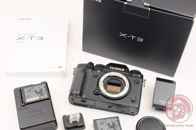 [ Low shots MINT in Box ] Fujifilm Fuji X-T3 XT3 Black 26.1MP Mirrorless Ck60