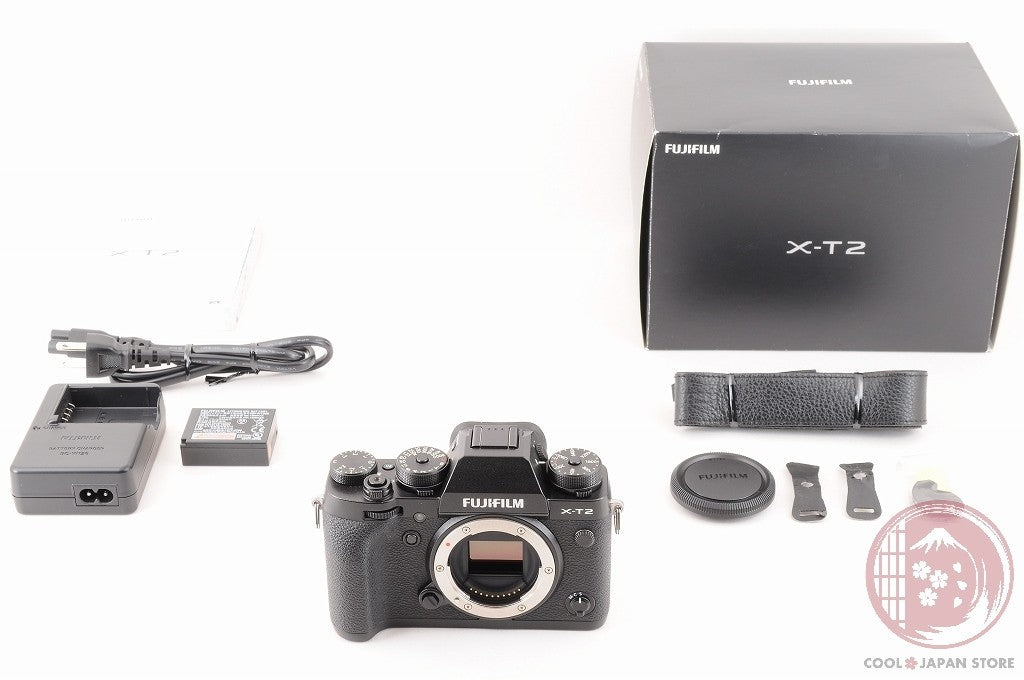 [ 22 shots TOP MINT in Box ] Fujifilm Fuji X-T2 XT2 Black 24.3MP Mirrorless Ck11