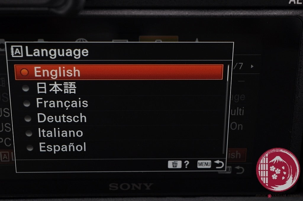 DDU Unlock Languages [ 10308 shots MINT+ in Box ] Sony A6600 ilce-6600 Cj02