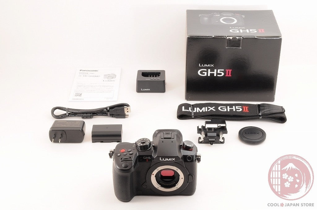 [ 4906 shots TOP MINT in Box ] Panasonic LUMIX DC GH5 II DC-GH5 from Japan Ci44