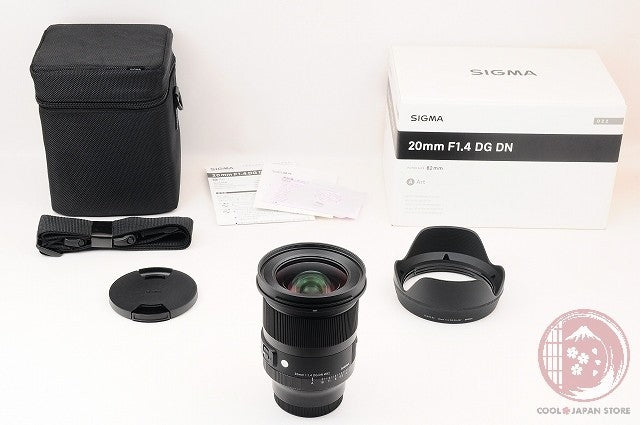 [TOP MINT in Box] Sigma 20mm f/1.4 DG DN Art SONY from Japan Lv18