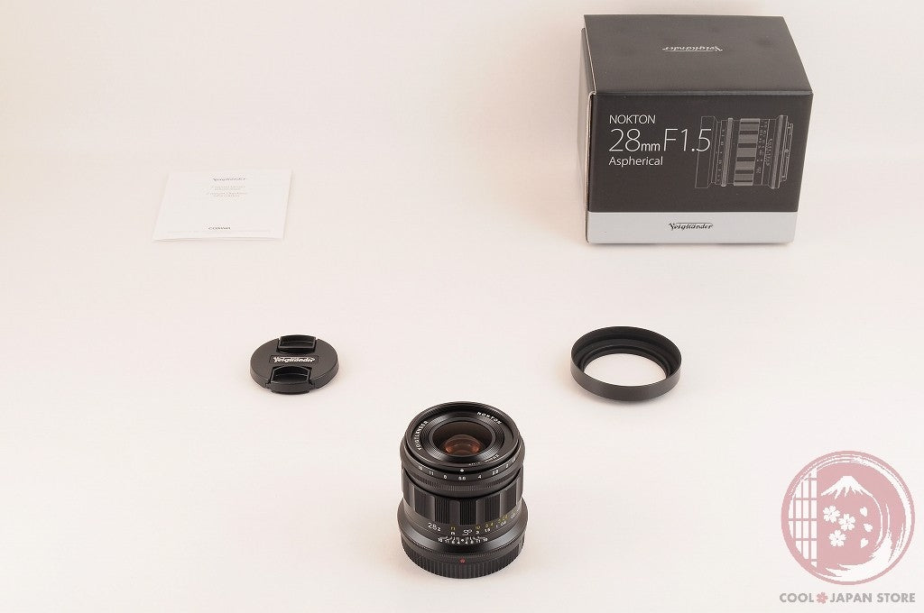 [TOP MINT in Box] Voigtlander NOKTON 28mm f/1.5 NIKON from Japan Ls92