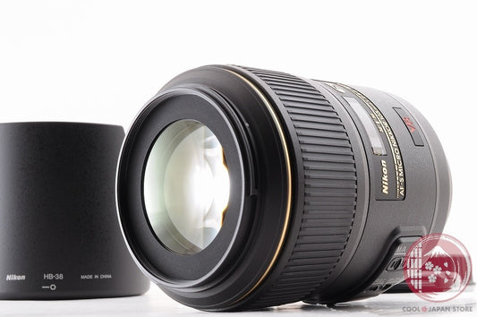 [MINT w/Hood Caps] Nikon AF-S Micro 105mm f/2.8 G IF ED VR Macro from Japan Lw78
