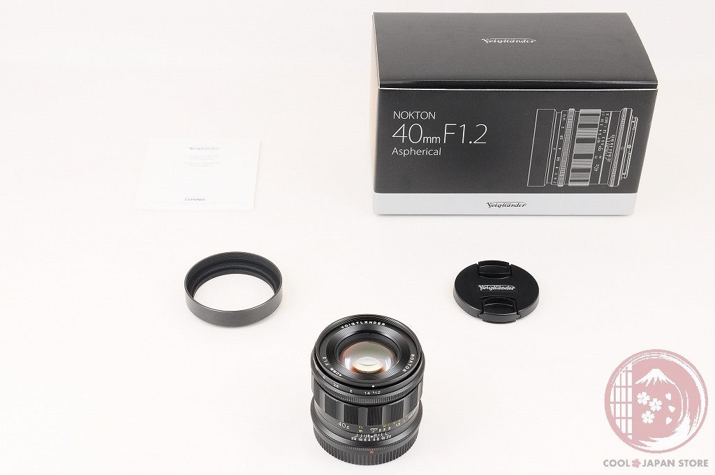 [TOP MINT in Box] Voigtlander NOKTON 40mm f/1.2 NIKON from Japan Lw15