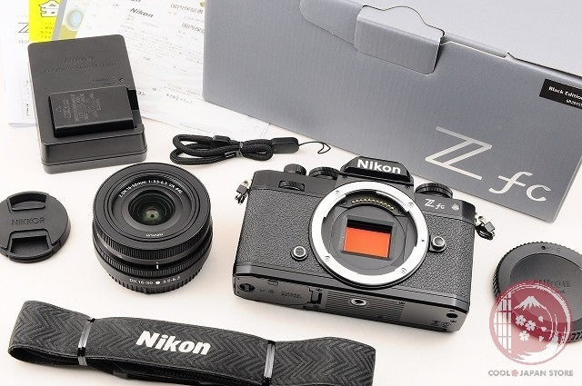 [ 1033 shots MINT+ w/ 16-50mm in Box] Nikon Z fc 16-50mm black from Japan Ck40