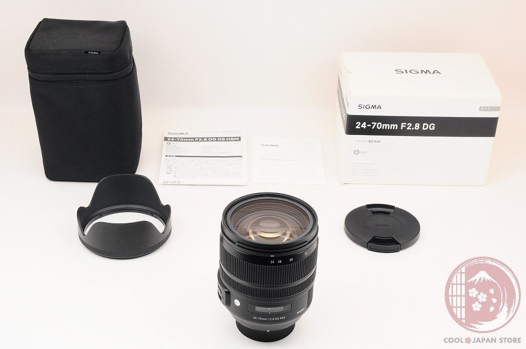 [MINT+ in Box] Sigma 24-70mm f/2.8 DG OS HSM Art NIKON from Japan Ls54