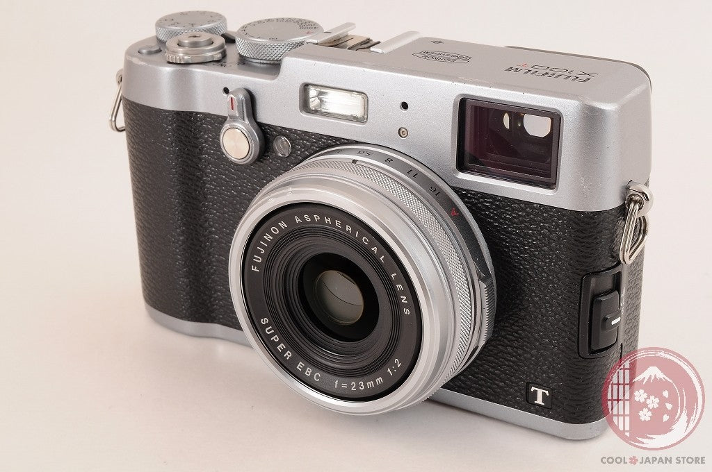 [ 16200 shots MINT in Box] Fujifilm Fuji X100T X-100T Silver 16.3MP Cg85