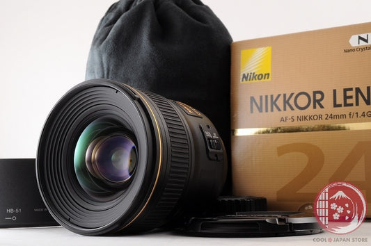 [MINT+ in Box] Nikon AF-S NIKKOR 24mm f/1.4 G ED RF SWM Aspherical Japan Lr74