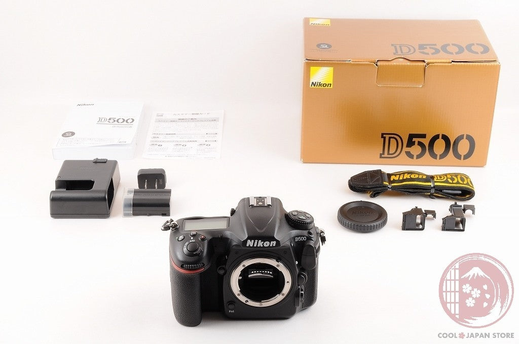 [ 16641 shots MINT+ in Box ] Nikon D500 20.9MP Digital SLR Camera Body Cl41