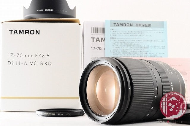 [TOP MINT w/ Filter in Box]Tamron 17-70mm f/2.8 Di iii-A VC RXD SONY Japan Lv55