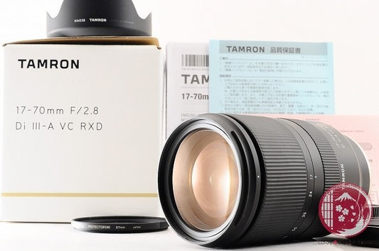 [TOP MINT w/ Filter in Box]Tamron 17-70mm f/2.8 Di iii-A VC RXD SONY Japan Lv55