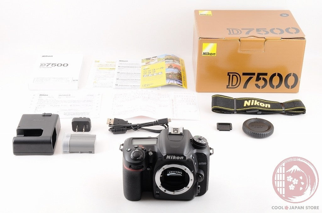 [ 24864 shots MINT+ in Box ] NIKON D7500 20.9MP Digital Camera Japan Cl91