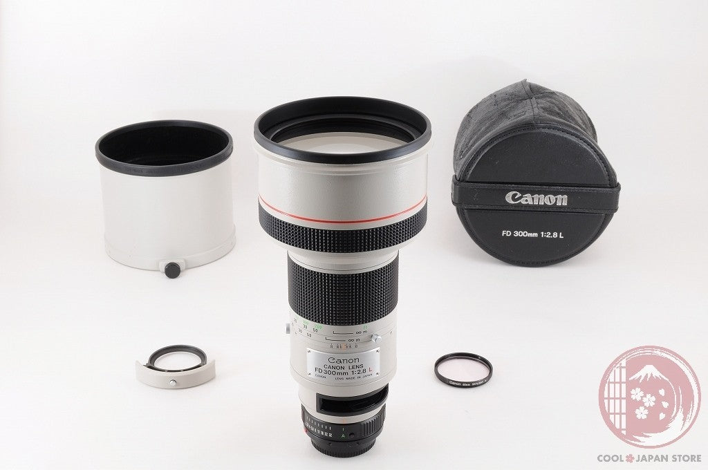 [MINT w/ Hood Tripod] Canon New FD 300mm f/2.8 L from Japan Lu75