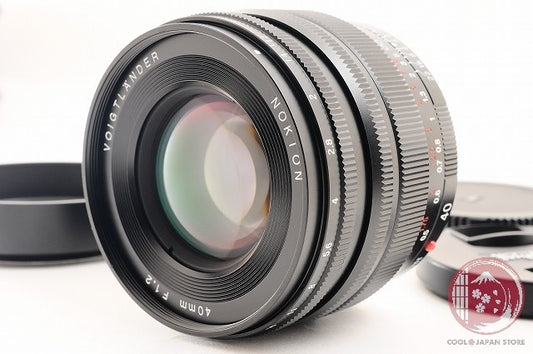 [TOP MINT w/ Hood Caps] Voigtlander NOKTON 40mm f/1.2 SONY from Japan Lv60