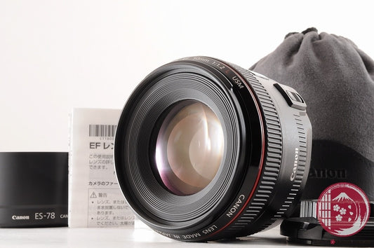 [TOP MINT w/Hood Pouch] Canon EF 50mm f/1.2 L f1.2L USM from Japan Lt92