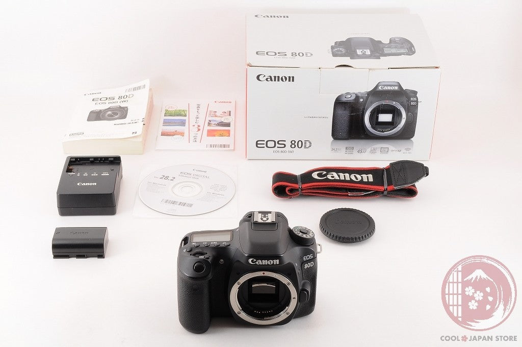 DDU[ 2415 shots EXC5 in Box ] Canon EOS 80D from Japan Cj78