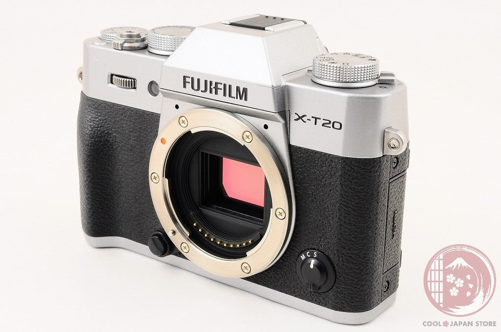 [ 477 shots MINT in Box ] Fuji X-T20 Silver 24.3MP Mirrorless from Japan Cl25