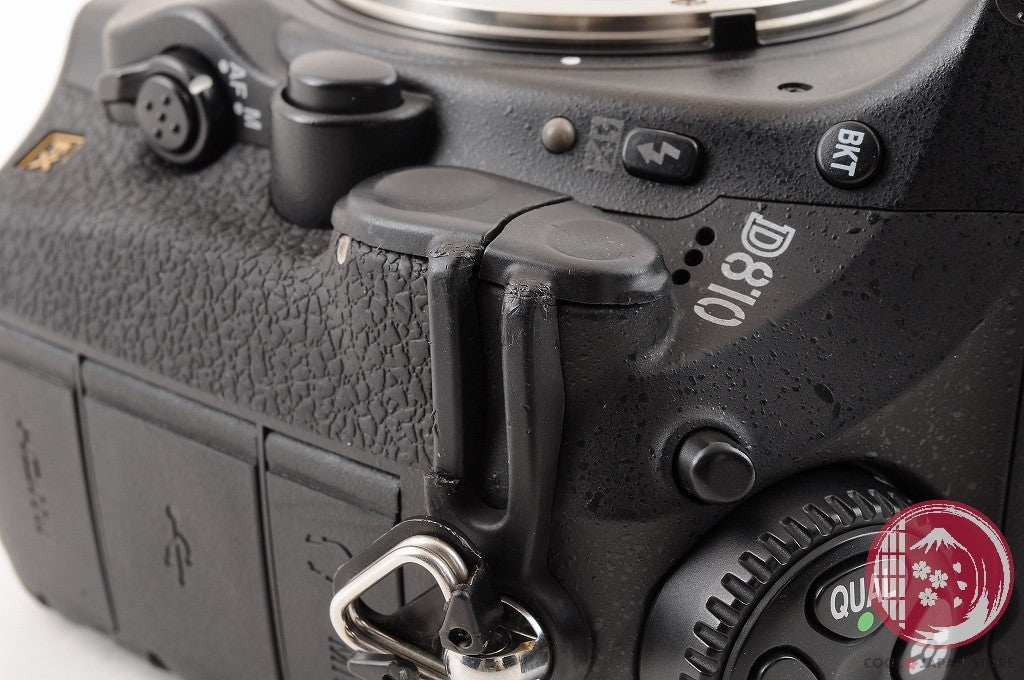 [ 10928 shots MINT w/Strap Charger] Nikon D810 FX D-SLR Camera 36.3 MP Cm66