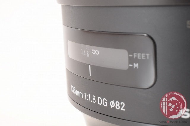 [MINT+ w/Hood Caps] Sigma 135mm f/1.8 DG HSM Art NIKON from Japan Lv30