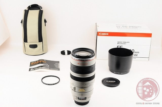 [MINT w/Filter in Box] Canon EF 100-400mm f/4.5-5.6 L IS USM from Japan Lv85