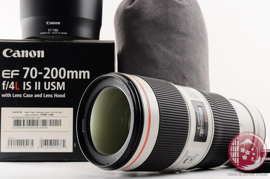[TOP MINT in Box] Canon EF 70-200mm f/4 L IS II USM from Japan Lu78