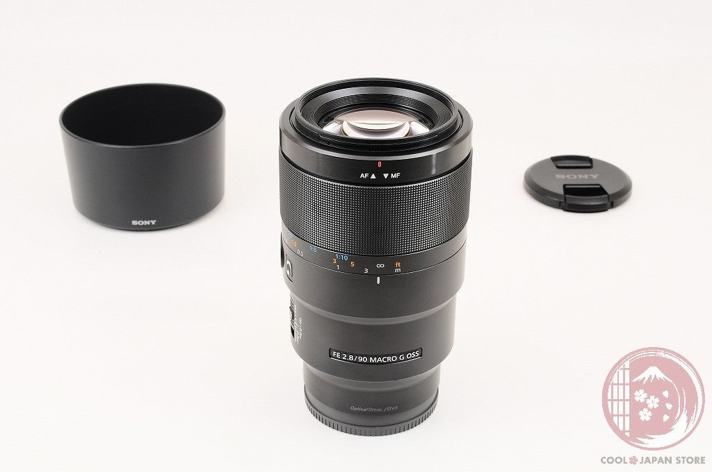 [ MINT+ w/ Hood Caps ] Sony FE 90mm f/2.8 OSS Macro G SEL90M28G from Japan Lv96