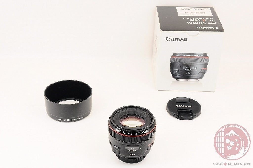 DDU[TOP MINT in Box] Canon EF 50mm f/1.2 L f1.2L USM from Japan Lt79