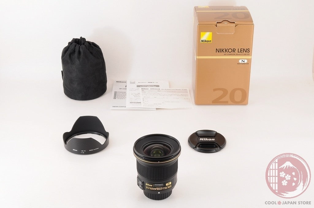 DDU[TOP MINT in Box] Nikon AF-S 20mm f/1.8 G ED from Japan Lu28