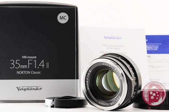 [TOP MINT in Box] Voigtlander NOKTON 35mm f/1.4 MC VM II from Japan Lv29