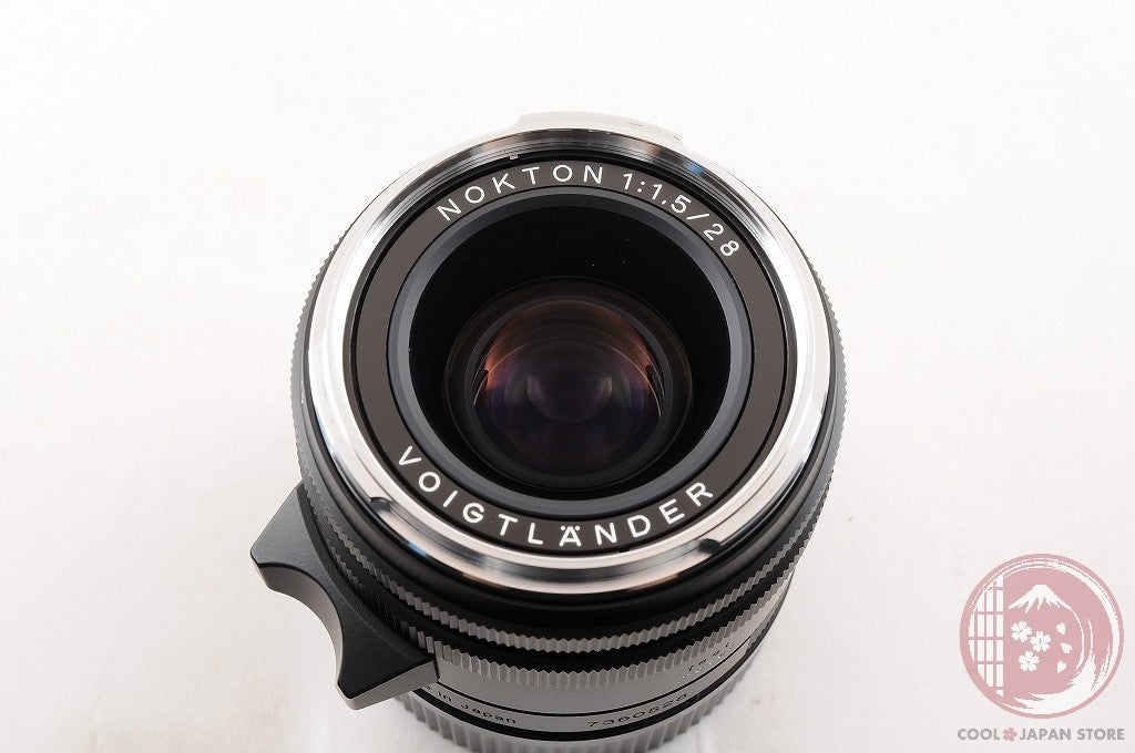 [TOP MINT in Box] Voigtlander NOKTON 28mm f/1.5 Black from Japan Ly89