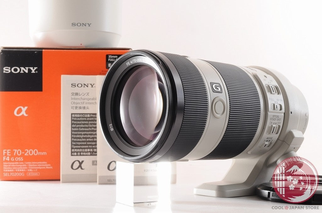 DDU [TOP MINT in Box] Sony FE 70-200mm f/4 OSS G SEL70200G Japan Lt62