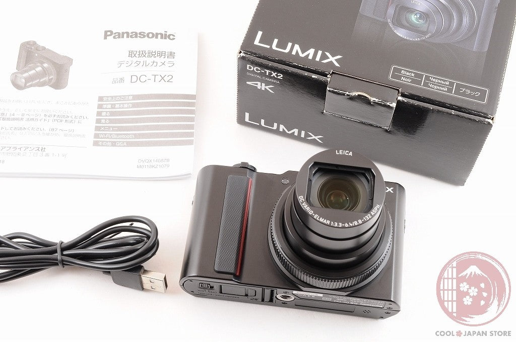 English OK[ 354 shots MINT+ in Box ]Panasonic DC TX2 TZ200/ZS200 Japan ver Cm06