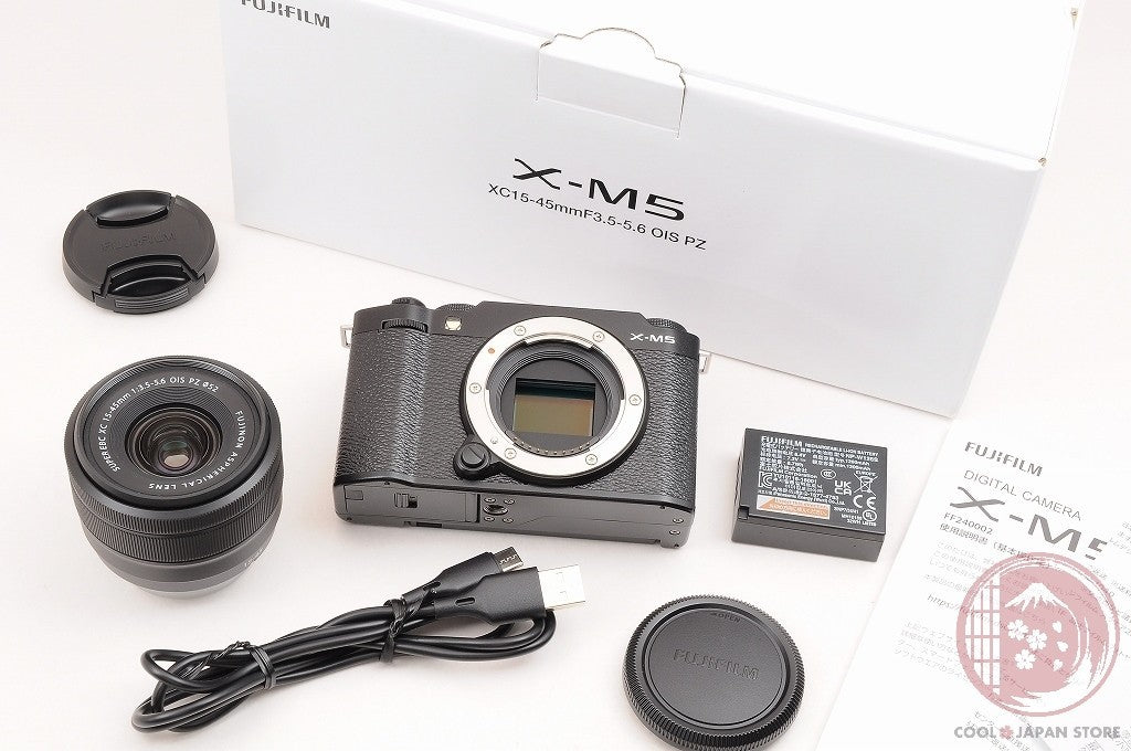 [ 584 shots MINT+ in Box ] Fujifilm X-M5 black XC Cm19