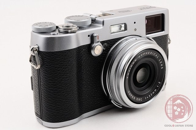 [ 5200 shots MINT in Box ] Fujifilm Fuji X100T X-100T Silver 16.3MP Digital Ck84