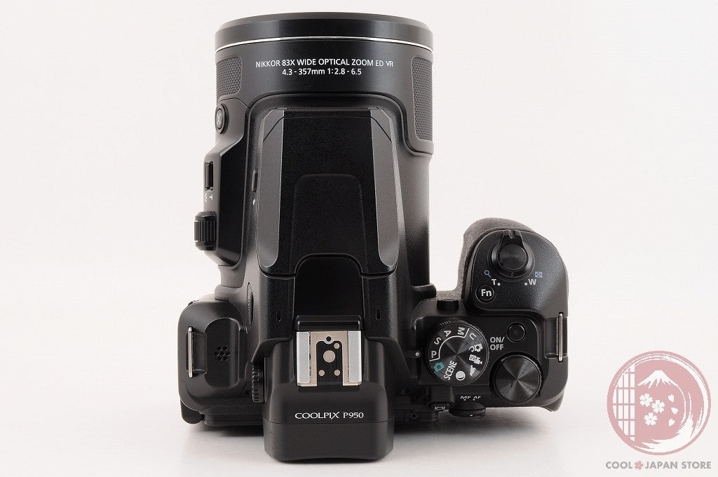 [MINT+ in Box] Nikon Coolpix P950 16.0MP Point & Shoot Camera Black Japan Cm47