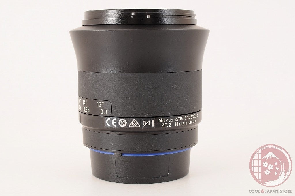 [TOP MINT w/ Hood Caps] Zeiss Milvus 35mm f2 Distagon T* ZF.2 Lens Nikon F Ls22
