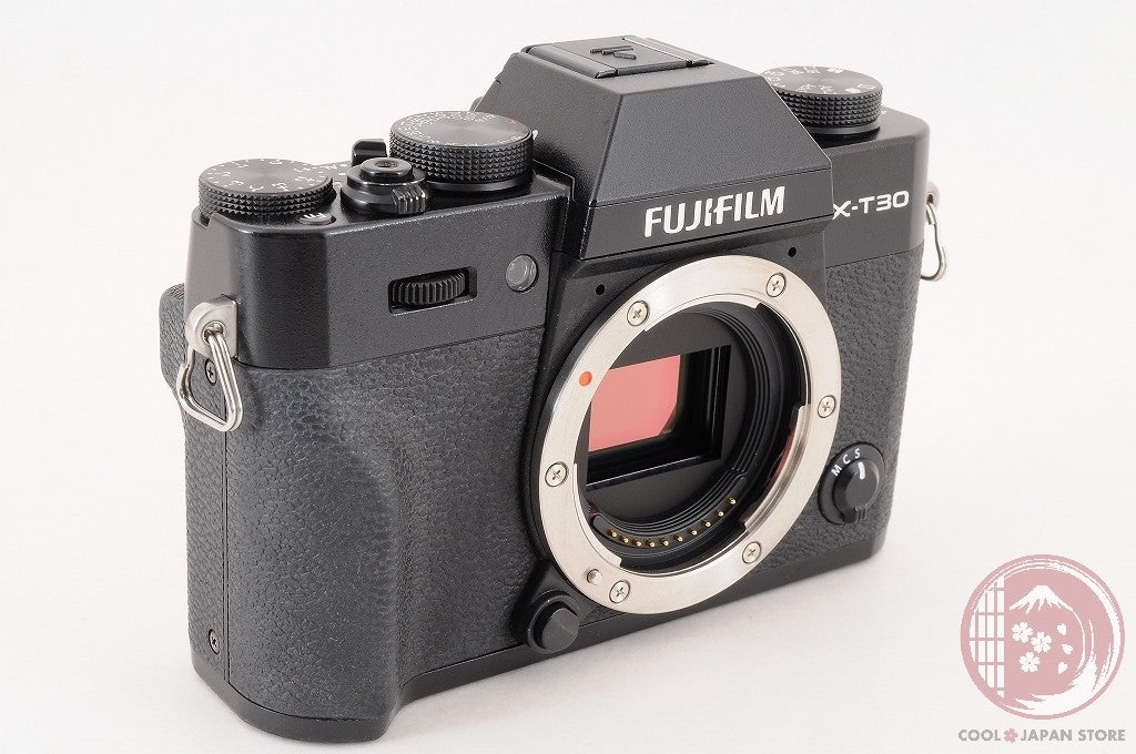 [ 1251 shots MINT w/ Cable Cap ] Fuji X-T30 Black 26.1MP Mirrorless Camera Ci72