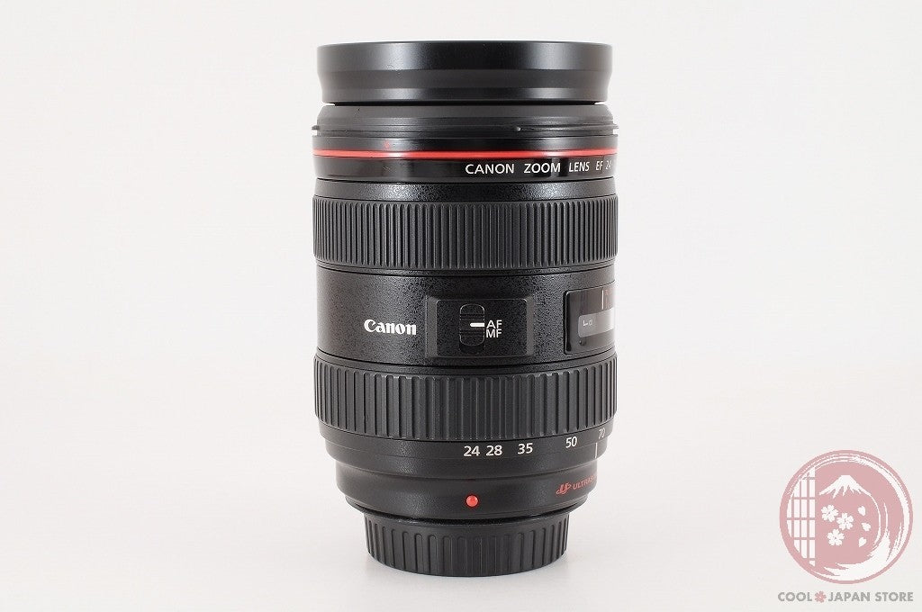 DDU[MINT+ w/Hood Caps] Canon EF 24-70mm f/2.8 L f2.8L USM AF ZoomLens JAPAN Lu38