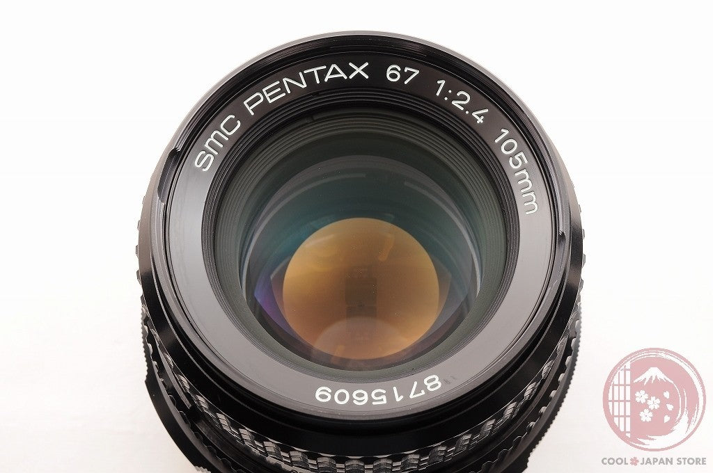 [MINT+ w/ Filter Caps] Pentax 67 105mm f/2.4 late from Japan Ls25