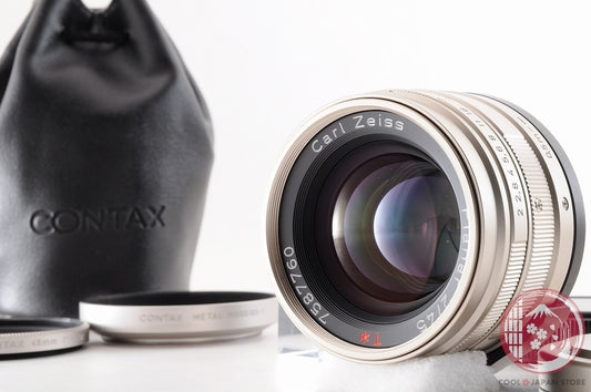 [MINT w/ Hood Filter] Contax Carl Zeiss Planar T* 45mm f2 for G1 G2 JAPAN Lt45