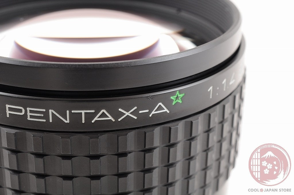 [MINT w/Caps] Pentax A 85mm f/1.4 Green Star from Japan Lw44