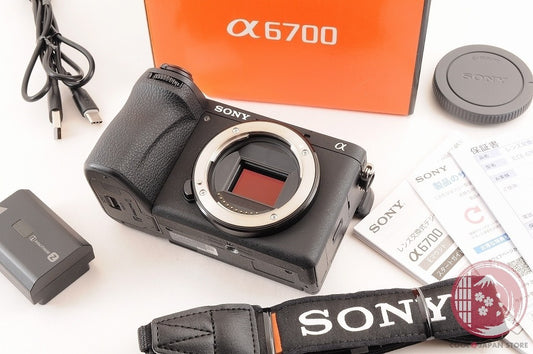 DDU Unlock Language Limit [ 3851 shots TOP MINT in Box ] Sony A6700 Japan Ci31