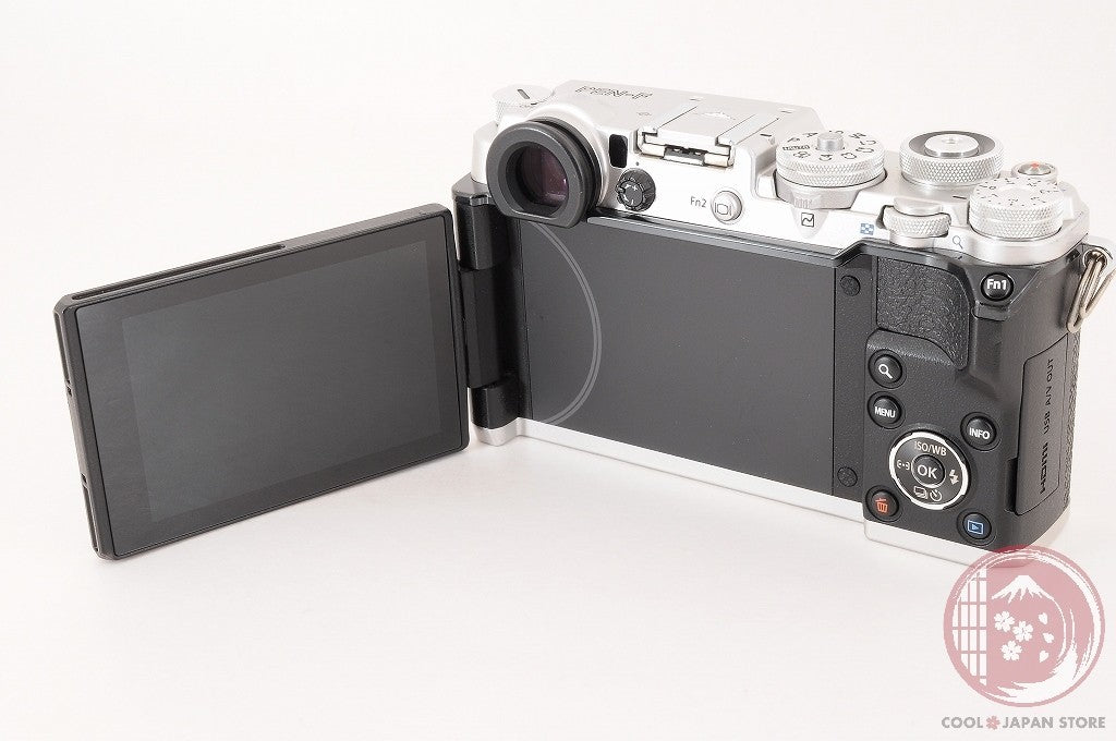 DDU [ 9944 shots MINT+ in Box ] Olympus PEN-F 20.3MP Mirrorless Silver Cj38