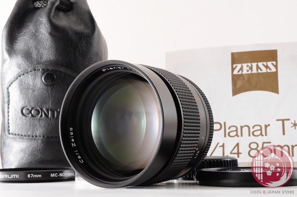 DDU[MINT w/Filter Pouch] Contax Planar 85mm f/1.4 MMJ from Japan Lu17