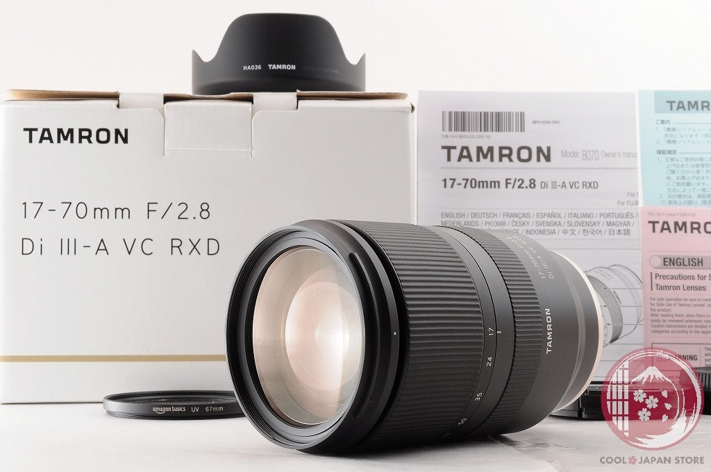[MINT+ w/ Filter in Box] Tamron 17-70mm f/2.8 Di iii VC RXD SONY from Japan Ly29