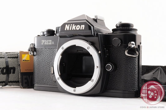 [MINT+ w/ Strap Cap] Nikon FM3A Black S/N 306904 from Japan Cl38
