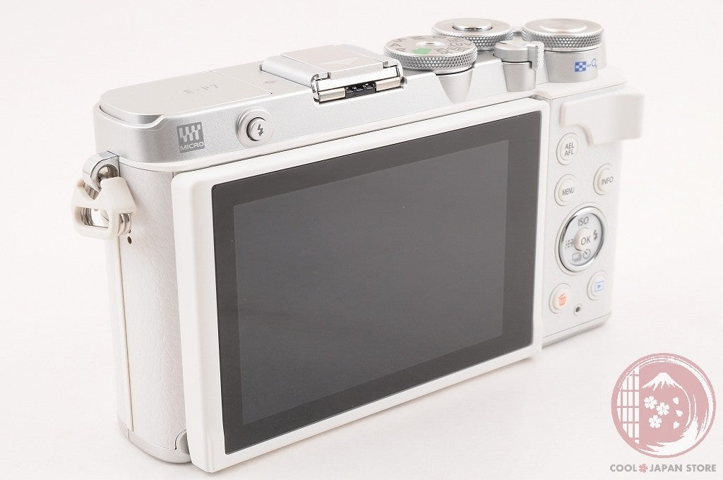 [ 380 shots TOP MINT in Box ] Olympus PEN E-P7 white from Japan Cl82