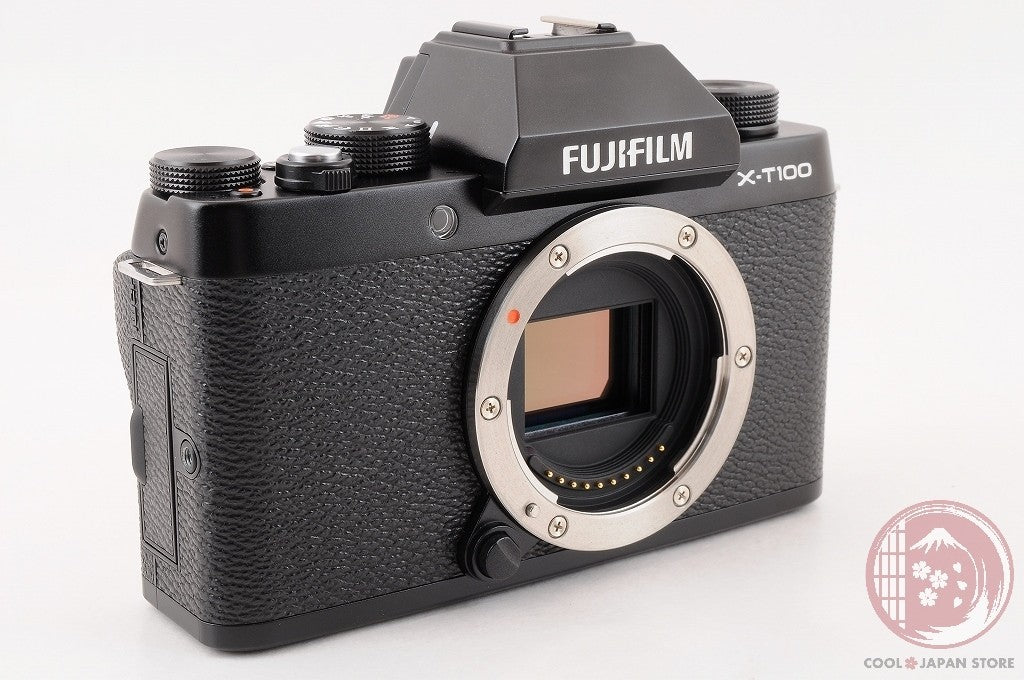 [TOP MINT w/ Strap Charger] Fujifilm Fujifilm X-T100 Black from Japan Cl52