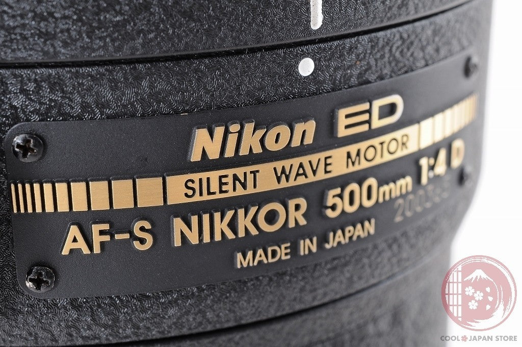 DDU[MINT in Trunk] Nikon AF-S Nikkor 500mm f/4 D ED SWM IF Telephoto Lt86