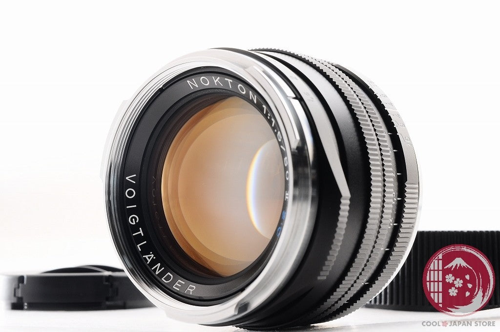 [TOP MINT w/ Caps] Voigtlander NOKTON 50mm f/1.5 SC Vintage II from Japan Lw07